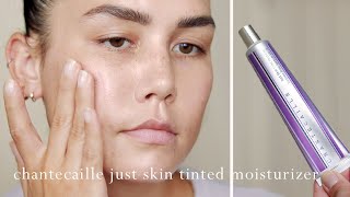 chantecaille just skin tinted moisturizer review  not pr  alexa blake [upl. by Airun]