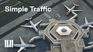 First Look Aerosoft Simple Traffic for Microsoft Flight Simulator 2020 [upl. by Selassie681]