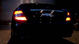 MEC Design W204 C320 Exhaust  Sound Version Daytona [upl. by Suzi]