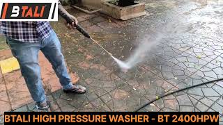 Btali High pressure washer Model BT 2400 HPW [upl. by Aihcrop]