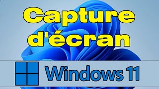 Comment faire une capture décran sur Windows 11 Screenshot Windows 11 [upl. by Leifer]