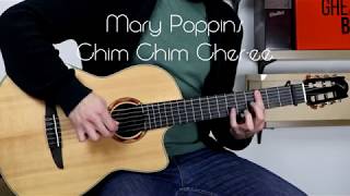 Chem Cheminée  Chim Chim Cheree  From quotMary Poppinsquot   GuitarGheddu [upl. by Adrianna]