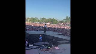 Laine Hardy at Rock The Country 2024 singing the StarSpangled Banner [upl. by Edvard]