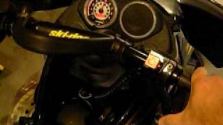 05 Skidoo 600HO engine bog [upl. by Dnomayd]