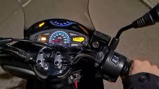 Honda PCX Start Stop  Idling Function [upl. by Htehpaj]