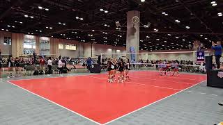 ARVC 16 vs BVA 16 UA Jacksonville FL1st set [upl. by Breena250]