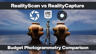 Epic RealityScan vs RealityCapture Tutorial amp Iphone Photogrammetry 3D scan comparison  UE5 [upl. by Anivla]