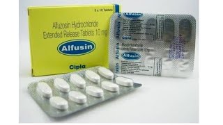 Alfuzosin hydrochloride extended release tablets 10mg [upl. by Ambrosia549]