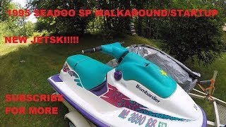 1995 SEADOO SP WALKAROUND seadoospseadoosubscribe [upl. by Niawat]