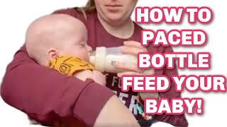 How to Paced Bottle Feed Your Baby  And Why You Should [upl. by Esimorp]