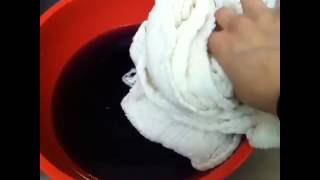 How to Dye Cheesecloth [upl. by Ullund9]