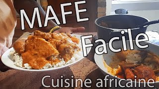 Mafé viande facile sauce arachide [upl. by Neelrihs]