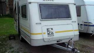 Knaus Südwind 395 T gebraucht Wohnwagen  Caravan [upl. by Nigam]