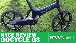 GoCycle G3  High Tech Electric Bike Review [upl. by Nikolaus871]