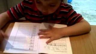 Abacus Kid 4 year old learning basic addition and subtraction facts [upl. by Hutton]