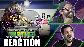 Teenage Mutant Ninja Turtles 5x12  quotWanted Bebop and Rocksteadyquot REACTION [upl. by Scurlock]