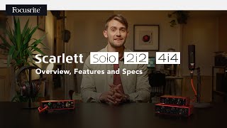 Focusrite Scarlett 3rd Gen Solo 2i2 amp 4i4 Overview Features and Specs [upl. by Etta]