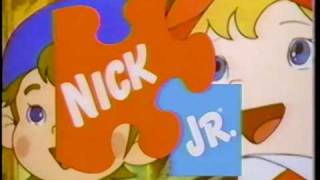 Classic Nick Jr Bumper Early 90s  The Littl Bits [upl. by Tedra]