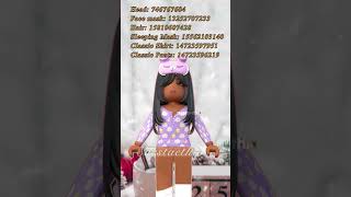 Bloxburg Winter Pajama Outfit Code  Bloxburg  Brookhaven 💌berryavenue roblox bloxburg [upl. by Hook264]