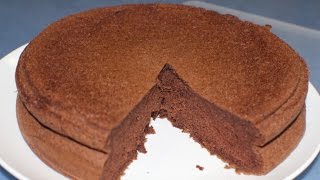 Chocolate Chiffon Cake Simple Baking [upl. by Mohamed]