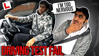 Nervous Learner Driver FAILS Driving Test [upl. by Yorgo]