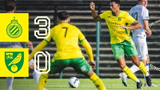 HIGHLIGHTS  Club Brugge 30 Norwich City [upl. by Washington]