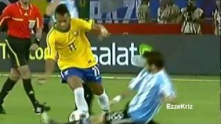 Neymar Goals amp Skills 2011 HD [upl. by Aicatsue485]