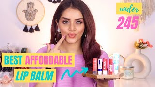 Best Affordable Lip Balms in India for Dry amp Chapped Lips  Under ₹ 245  Top 5 [upl. by Zohar]