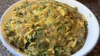 Begun Bhorta with Egg Recipe Eggplant Recipedipsikhanybengalivlog62 [upl. by Siraval]