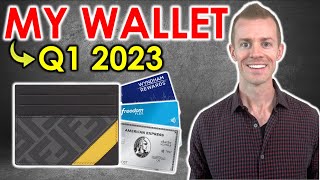 WHAT’S IN MY WALLET Q1 2023  Credit Card Strategy 2023 [upl. by Spalla]