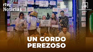 LOTERÍA DE NAVIDAD UN GORDO quotRAROquot MUY REPARTIDO y PRIMERA VEZ en JAÉN CAPITAL  RTVE Noticias [upl. by Odlavso]