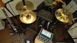 Hiphop Jazz Drum Practice 03 with SPDSX Circuit Rhythm [upl. by Demmahom530]