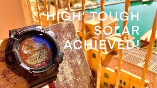 G Shock Mudman ‘High’ Tough Solar Charge Achieved GShock Solar Casio [upl. by Ailicec387]