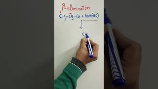 Dehydrohalogenation reaction  Elimination reaction shorts [upl. by Felecia]