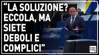 MIGRANTI LINTEMERATA IN PLENARIA ▷ quotGLI EUROPEI SONO STUFI DELLE BELLE PAROLE DELLA VON DER LEYEN [upl. by Sherwood635]