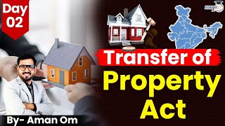 Transfer of Property Act 1882 Lectures  TPA Act 1882  Judiciary IQ [upl. by Vez]