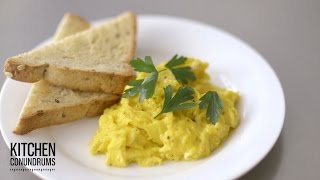 The Trick to Perfectly Scrambled Eggs  Kitchen Conundrums with Thomas Joseph [upl. by Loesceke]