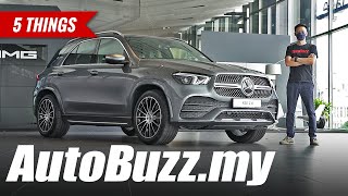 2021 CKD MercedesBenz GLE 450 AMG Line 5 Things  AutoBuzzmy [upl. by Aileduab]