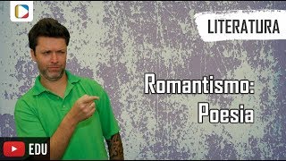 Literatura  Aula 6 Romantismo poesia [upl. by Linzer]