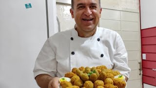 Receita de Bolinho de Bacalhau um Segredo da Tradicional Culinária Portuguesa [upl. by Murage3]