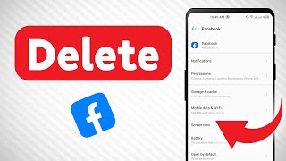 How to Delete Facebook Apllication Updated [upl. by Isolt]