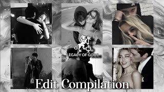 RINA KENT’S LEGACY OF GODS SERIES EDIT COMPILATION  TikTok Edit Compilation ⚜️🥂 [upl. by Dihahs465]