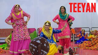 Teeyan  Gidha and Punjabi Folk Dance [upl. by Etiam2]