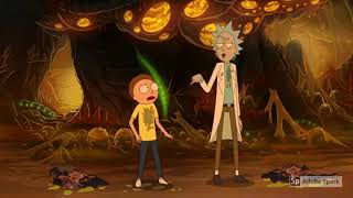 Rick And Morty Get Stuck On A FaceHugging Parasite Planet [upl. by Herstein]