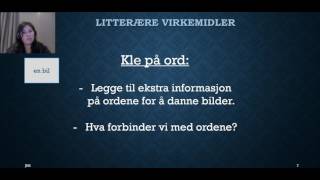 Litterære virkemidler [upl. by Glynn]