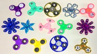 Huge Fidget Spinner Collection Fidget Spinner Compilation Fidget Spinner Unboxing [upl. by Lynda]