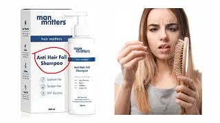 Anti hair fall shampoo man matters review [upl. by Meingoldas]