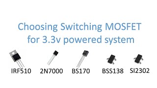 Choosing Switching MOSFET for 33v powered system [upl. by Muiram]