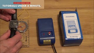 How to DEMAGNETIZE an Automatic or Manual Wind WATCH [upl. by Eldora918]