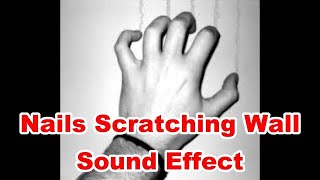 Nails Scratching Wall Noises Sounds  Film amp Sound Effects [upl. by Irolav]